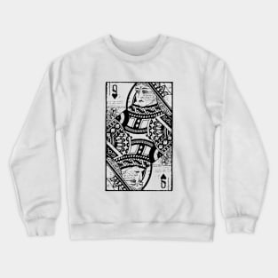 Queen of hearts - double face Crewneck Sweatshirt